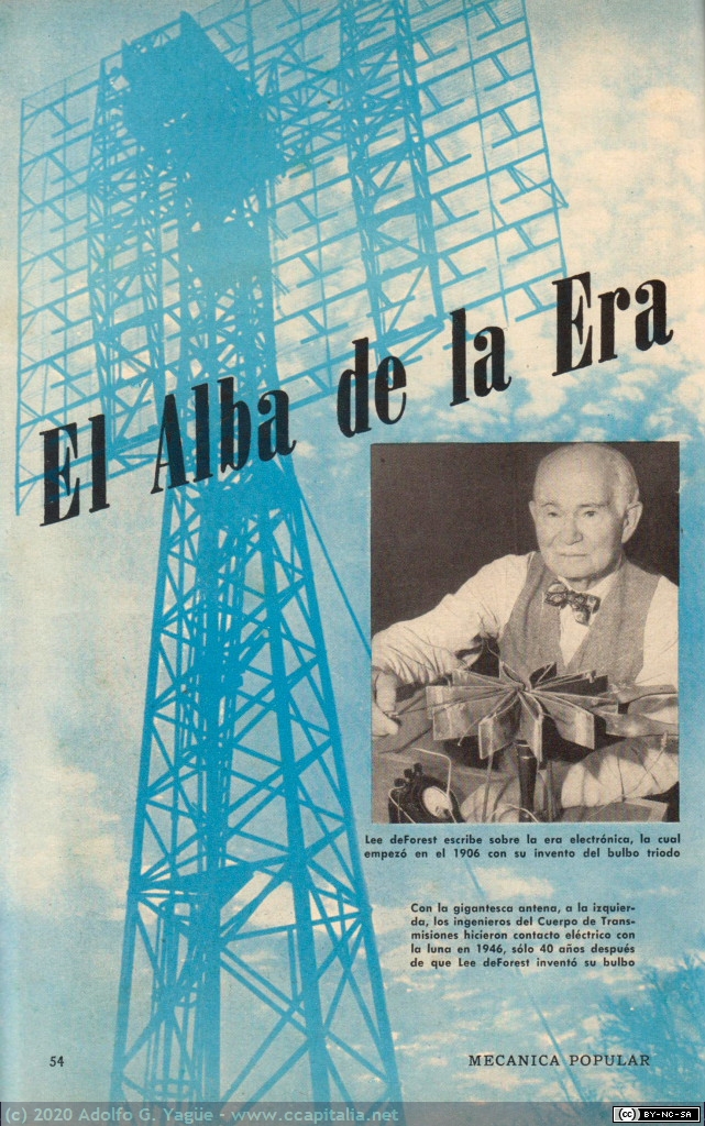 1361 - El Alba de la Era Electrónica. Mecánica Popular. Marzo (1), 1952