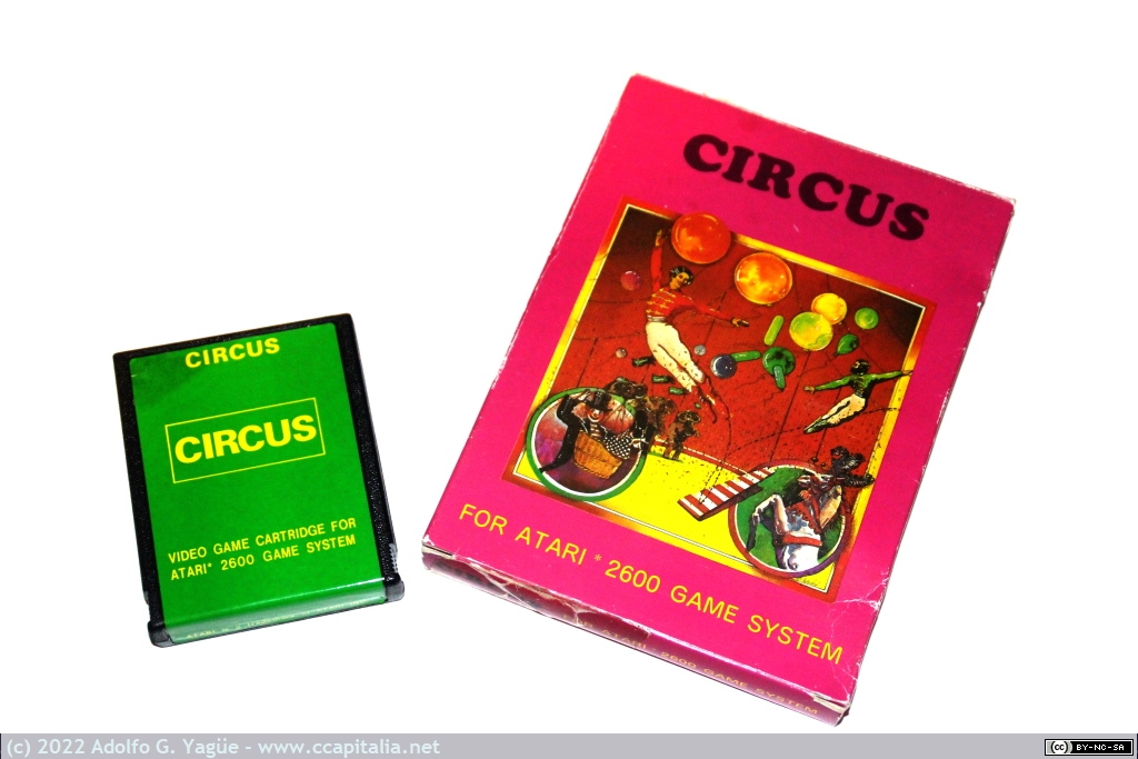 1613 - Circus para Atari VCS. Atari (1), 1980