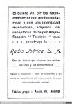 1716 - Radio Iberica (EAJ-6, primera emisora española fundada en 1923). Radio Sport. Número 4 y 5 (3), 1924